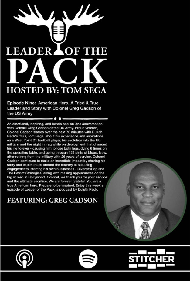 Leader of the Pack Summary: American Hero Colonel Greg Gadson