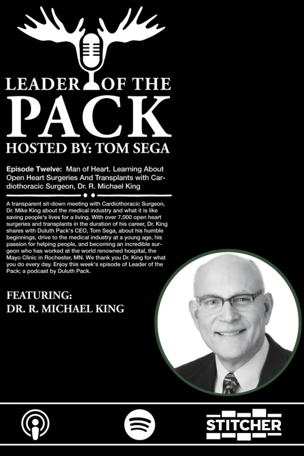 Leader of the Pack Summary: Man of Heart Dr. R. Michael King
