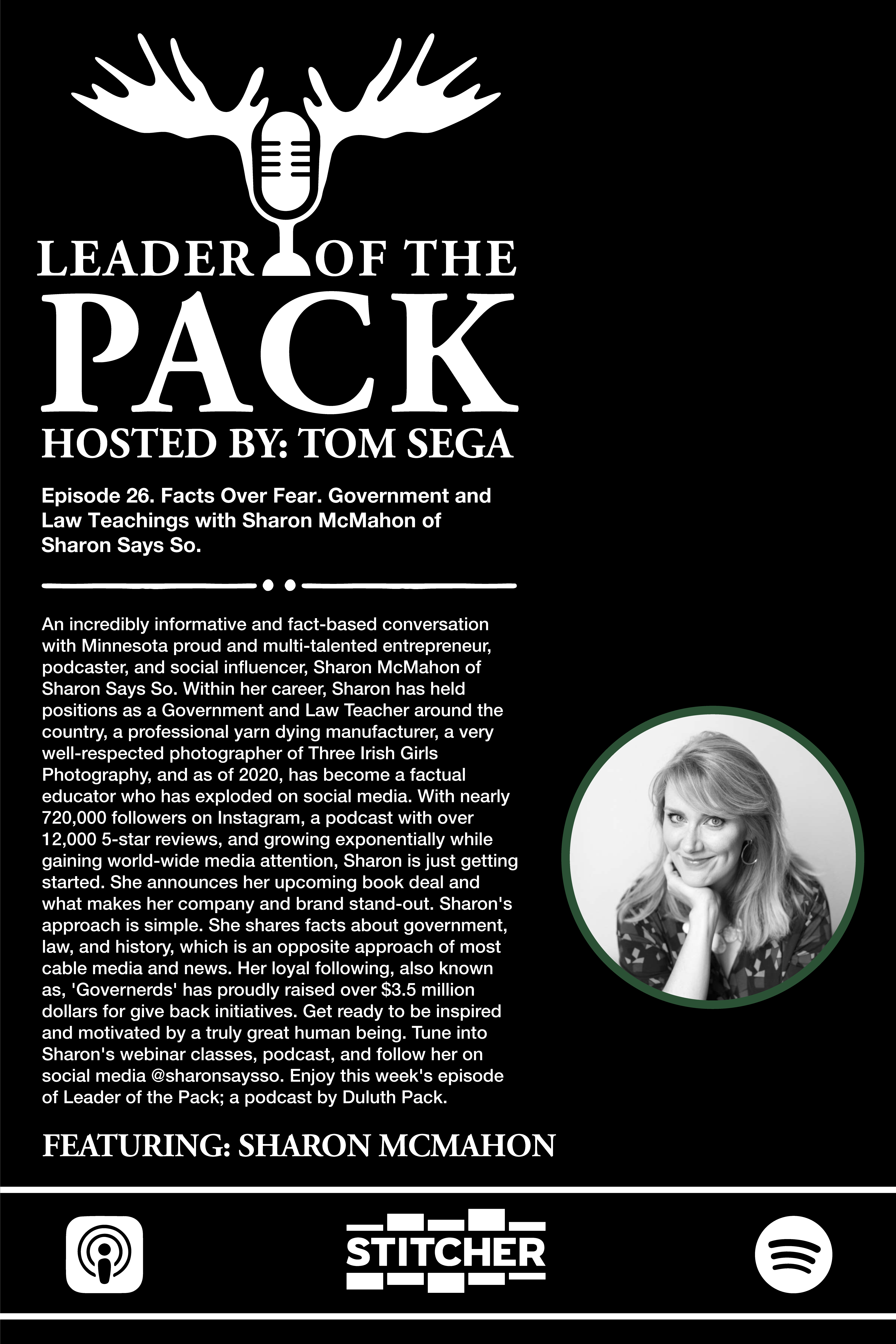 Facts Over Fear. Government And Law Teachings with Sharon McMahon Of Sharon Says So.