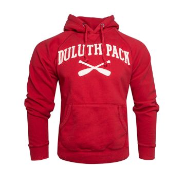 X-Paddle Raw Edge Hooded Sweatshirt