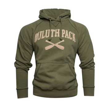 X-Paddle Raw Edge Hooded Sweatshirt