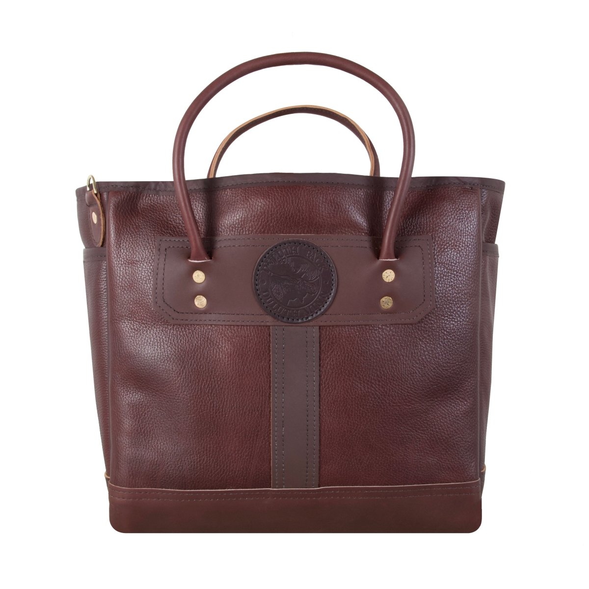 Duluth sales leather tote