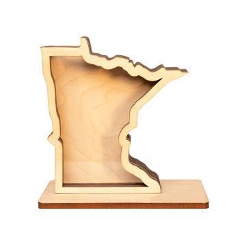 Fitz Craft Creations Minnesota Small Agate Display Box