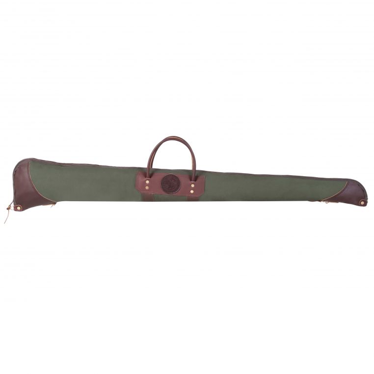 Leather and Canvas Gun Case 