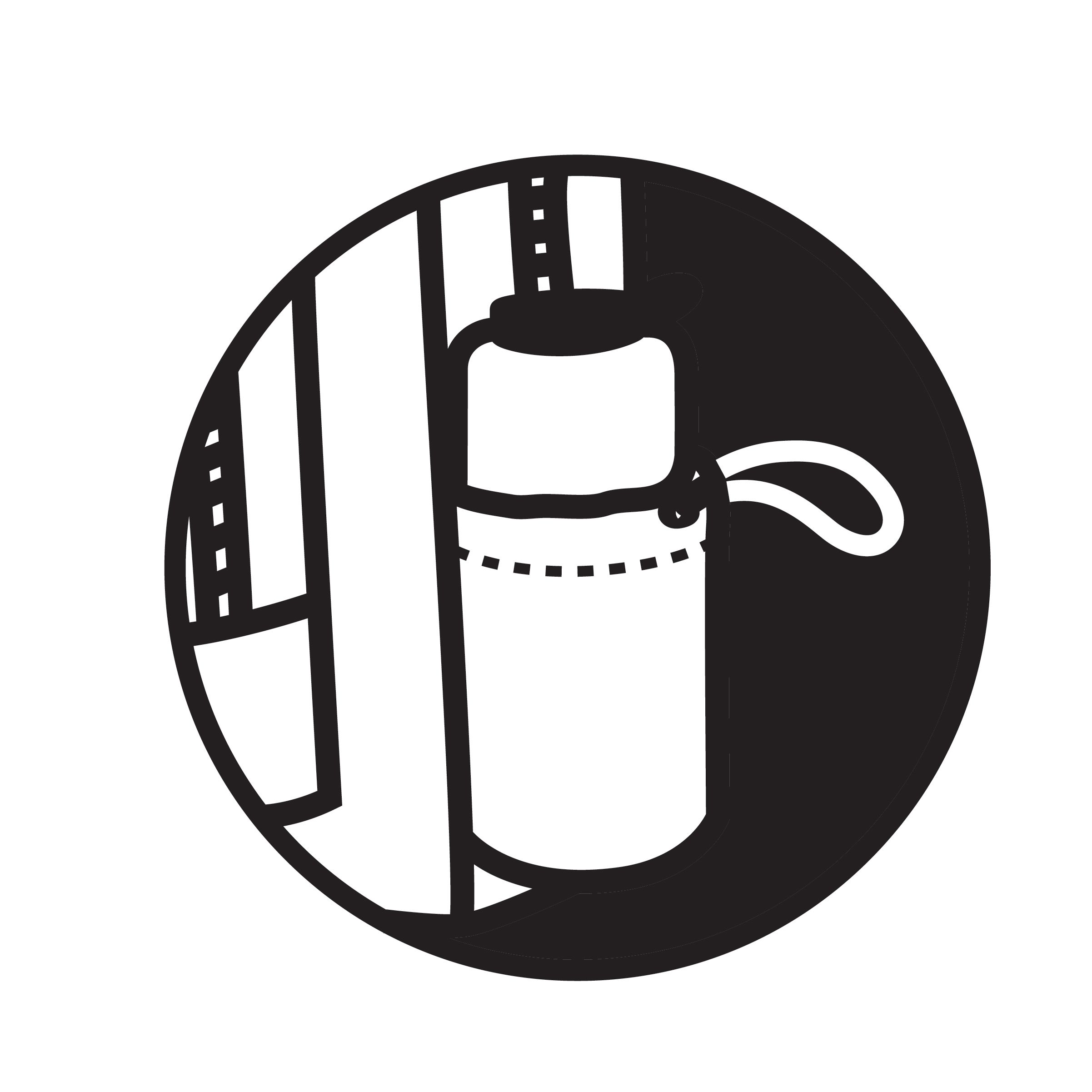 water bottle