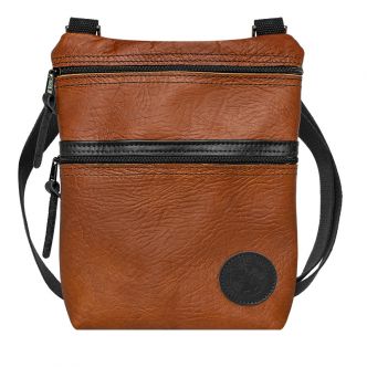 Duluth Pack: Bison Leather Traverse Crossbody Bag