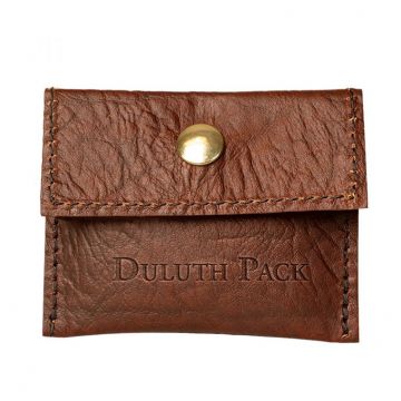 Leather Hold-All Snap Wallet