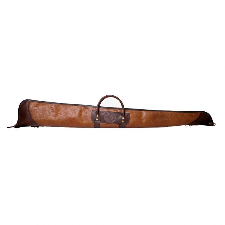 Bison Leather Shotgun Case