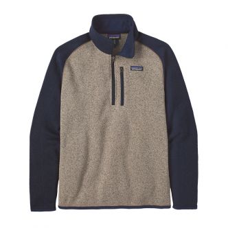 Patagonia men's better sweater quarter zip online