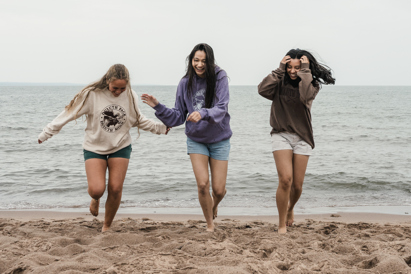 Favorites From Your Friends At Duluth Pack

Must-Have Apparel

Embrace the carefree spirit of the lakeshore with Duluth Pack's cozy, durable apparel! Perfect for adventures by the water, our sweatshirts and shorts keep you comfortable and stylish, no matter the season. Join the fun and make every moment memorable with gear built to last, just like the bonds you create along the way.