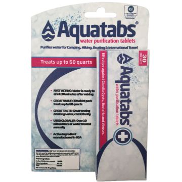 AquaTabs Water Purification Tablets
