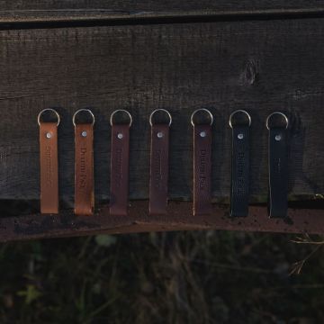 Leather Keychain Strap