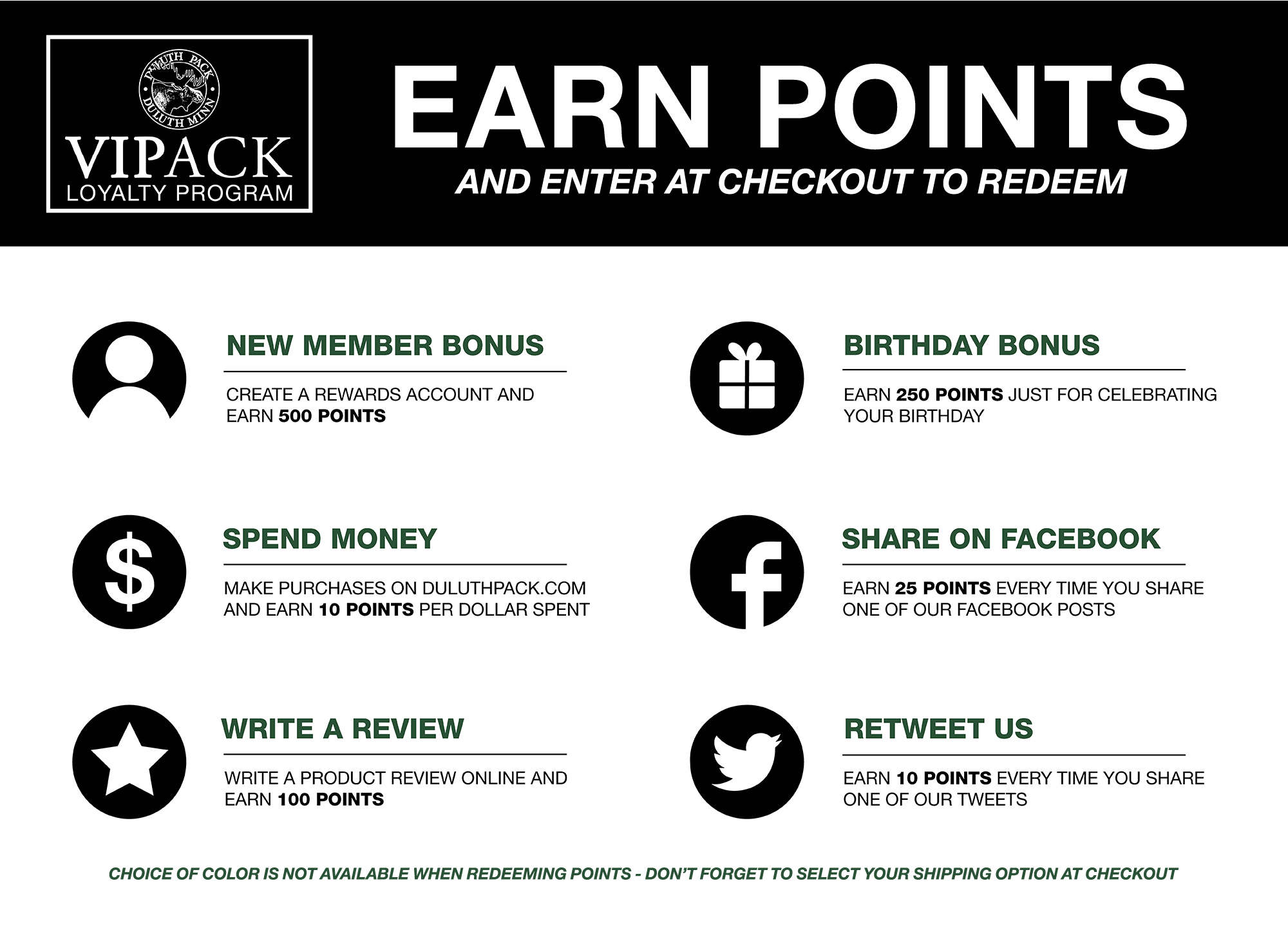 Earn Points Graphic