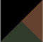 Black/Olive/Brown