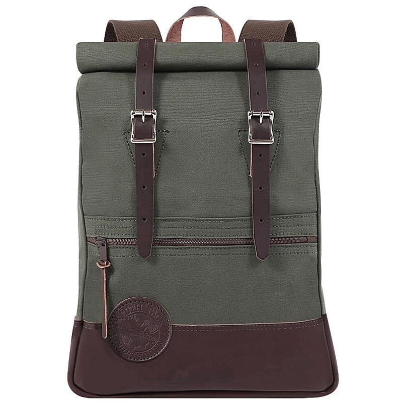 Duluth Pack Deluxe Roll Top Scout Waxed Khaki 