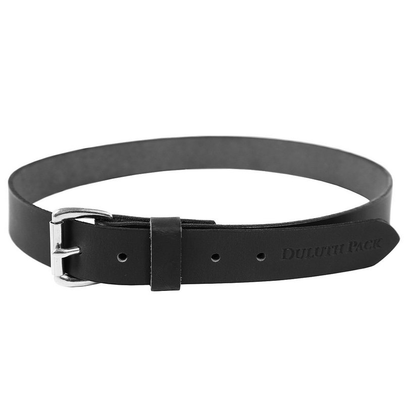 Black Leather Belt 