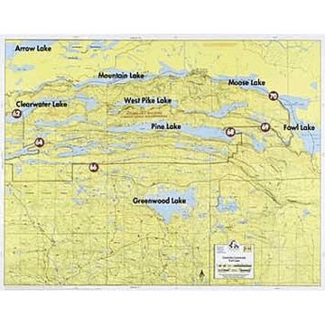 F-14: Clearwater Lake, Greenwood Lake, Fowl Lake