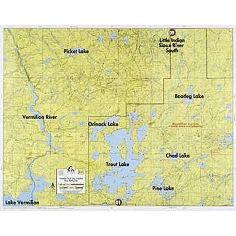 F-8: Lake Vermilion, Trout Lake, Vermilion River, Bootleg Lake