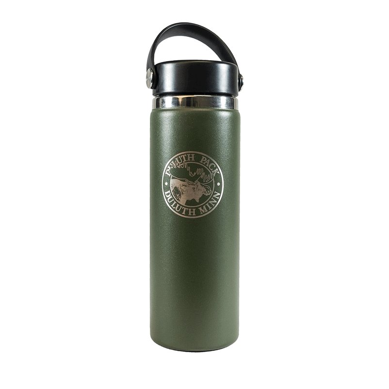 Stainless Steel Water Bottle - Bison, Wolf, or Moose – Liquid Hardware®