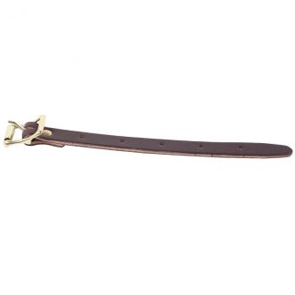 12" Leather Shoulder Strap Extension with Buckle
