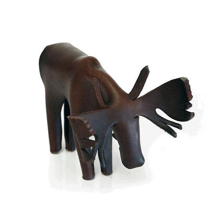 Large Leather Moose